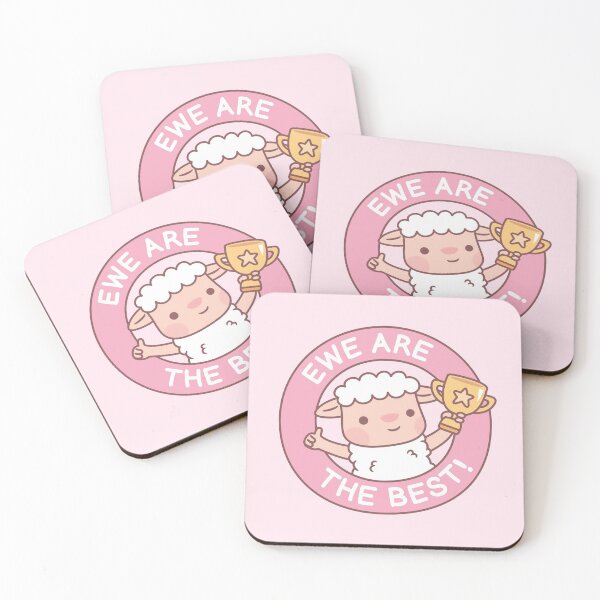 Item preview, Cute Ewe Are The Best, Sheep Pun Funny designed and sold by rustydoodle.