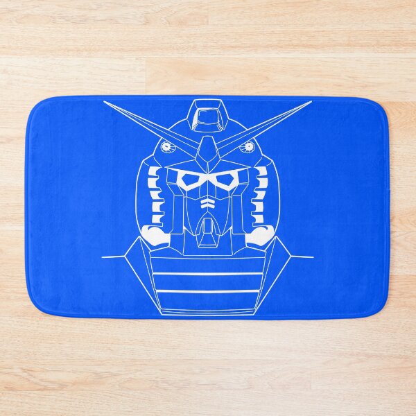 Item preview, RX-78-2 Gundam Head Outline White designed and sold by MossLoves.