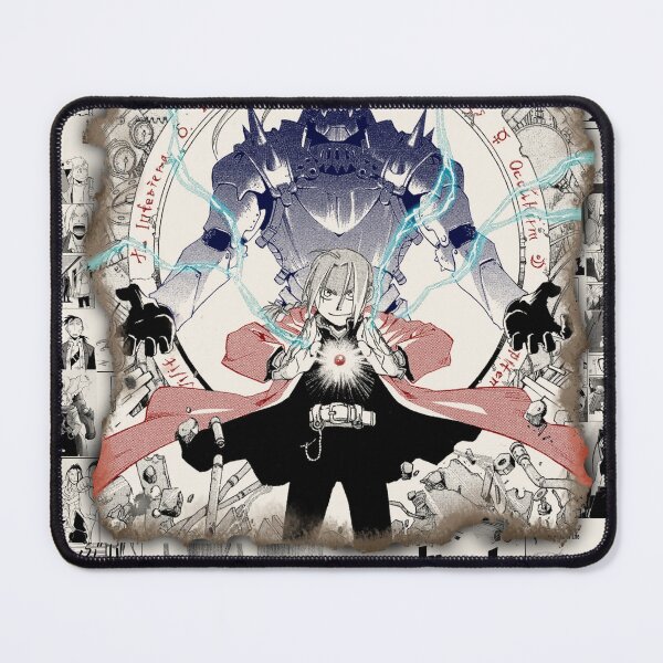 Aperçu de l'œuvre Collage Manga Fullmetal Alchemist créée et vendue par UnnecessaryArt.