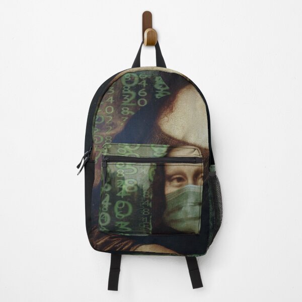 Item preview, mona lisa with medical mask. designed and sold by cheechlaroo13.