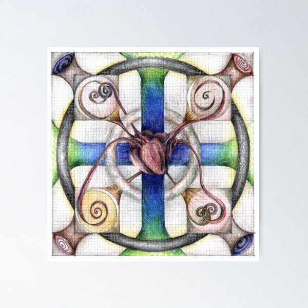 Item preview, wheel 4: Path with Heart designed and sold by mona shiber.