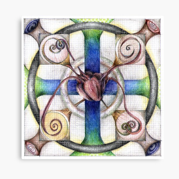 Item preview, wheel 4: Path with Heart designed and sold by mona shiber.
