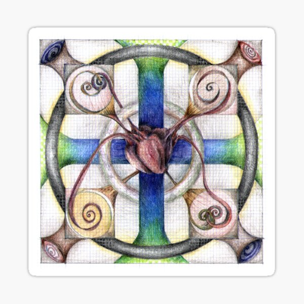 Item preview, wheel 4: Path with Heart designed and sold by mona shiber.