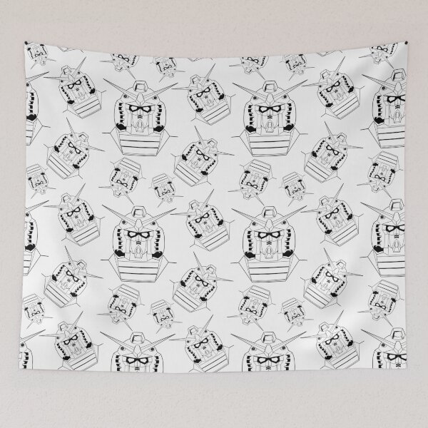 Item preview, RX-78-2 Gundam Head Pattern designed and sold by MossLoves.