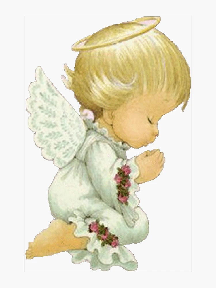 Amazon.com: YUKORT Cute Angel Baby Canvas Painting Simple