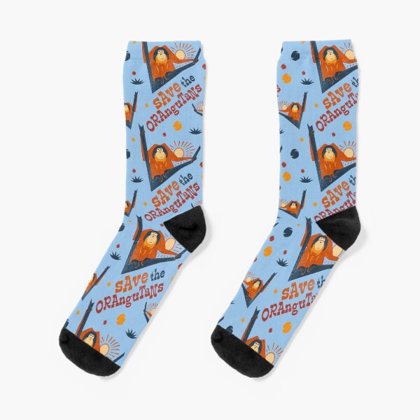 Save the Orangutans Socks