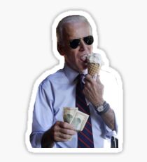 Pegatina Joe Biden y helado
