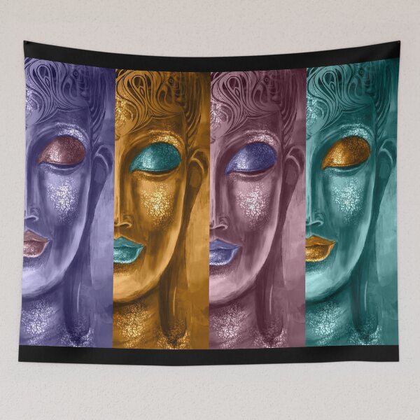 Item preview, Buddha painting  designed and sold by mark ashkenazi.