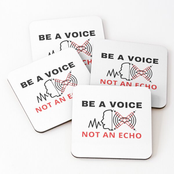 Item preview, Be a voice, not an echo designed and sold by KkCreationas.