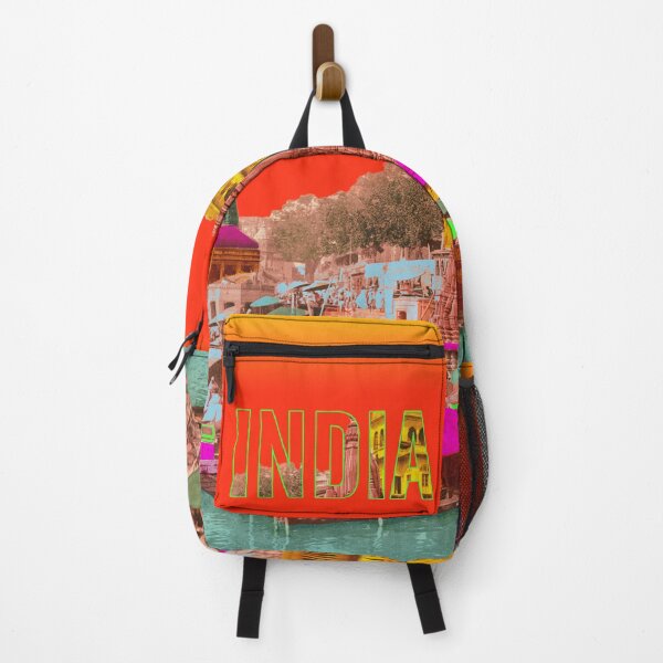 Item preview, Benares Palace of the Maharaja of Indore, vintage India skyline designed and sold by Mauswohn.