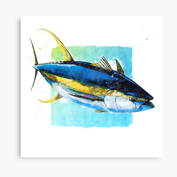 Limited Edition Yellowfin Tuna Masterwork Canvas