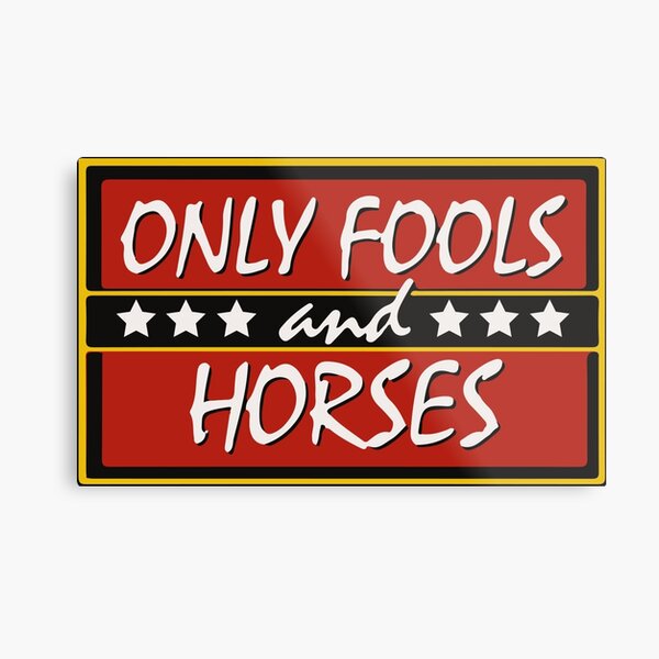 Only Fools And Horses Funny British TV Show Shirts Metal Print