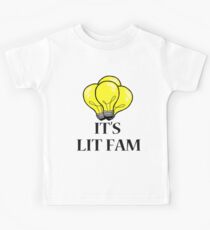 It's Lit Fam Kids Tee