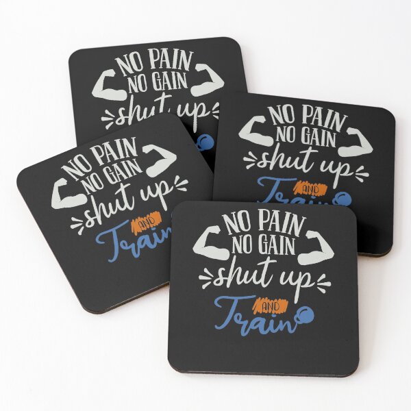 Item preview, No Pain No Gain Shut Up and Train designed and sold by FOX1999-Design.