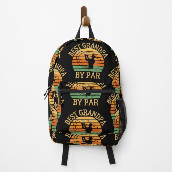 Item preview, Best Grandpa By Par, Fun Golfing Grandpa Gift with a distressed retro sunset design designed and sold by Auntieck.