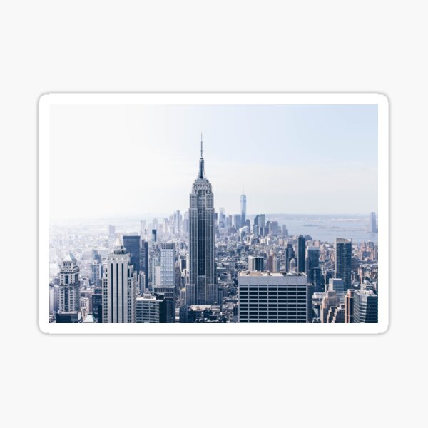 New York City skyline, NYC Sticker