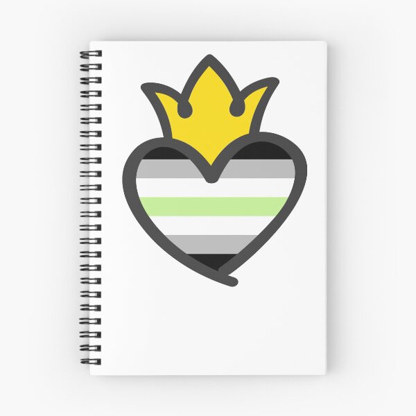 Item preview, Agender Heart Crown designed and sold by Lori P.