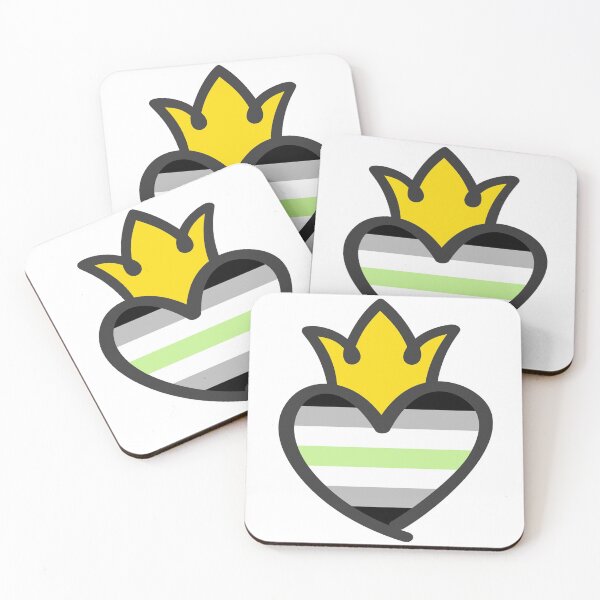Item preview, Agender Heart Crown designed and sold by Lori P.