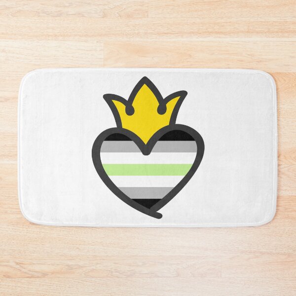Item preview, Agender Heart Crown designed and sold by Lori P.