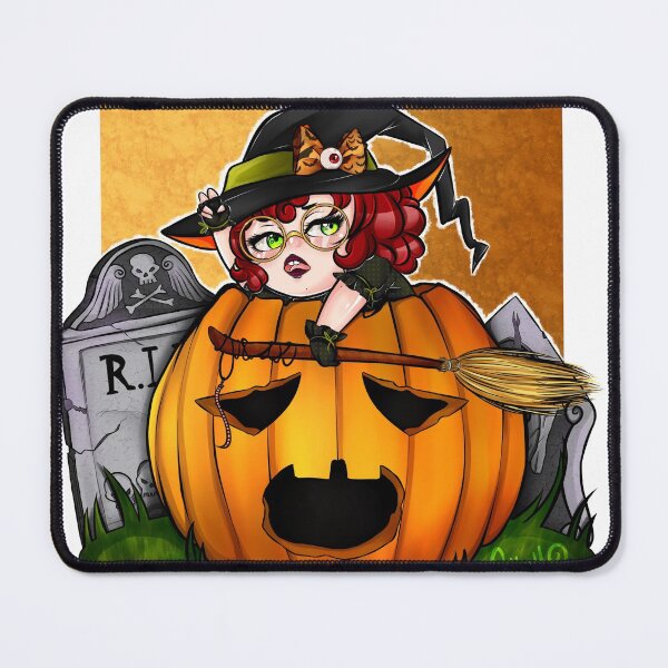 Item preview, Pumpkin Witch (Original Art) ReveGouh designed and sold by Revegouh.