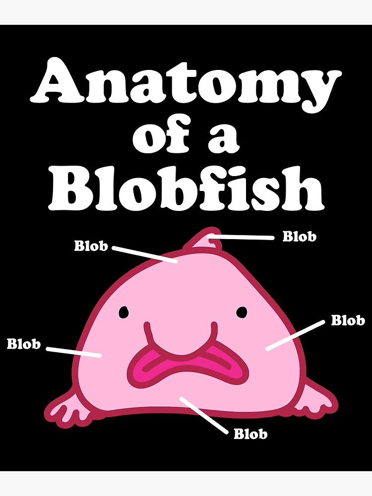 Blob Fish Funny Meme' Men's Premium T-Shirt