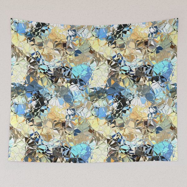 Item preview, Blue And Beige Pattern designed and sold by Phil Perkins.