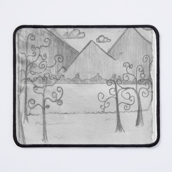 Item preview, winter mountain landscape designed and sold by CoraDaffodil.