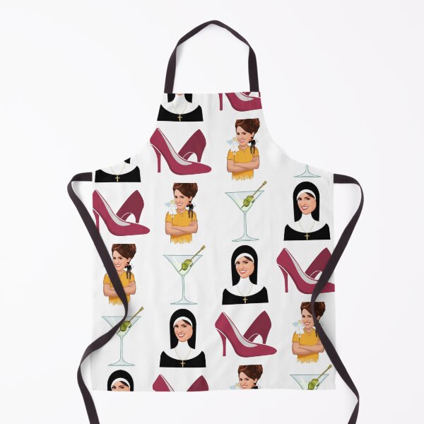 Item preview, Karen Walker Will and Grace Sister Beaverhausen Nun Martini High Heel Design designed and sold by Tassie-Tiger.