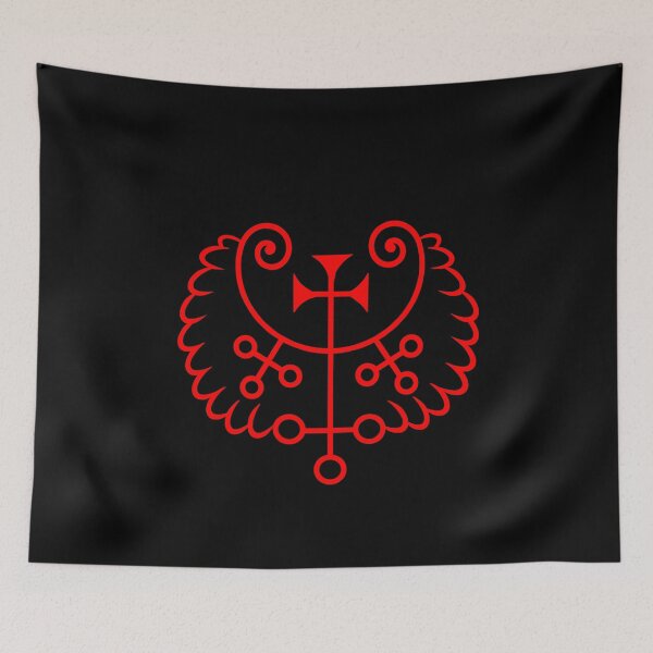Item preview, Flauros sigil - Goetia (uncircled / red) designed and sold by Shadow Kingdom.