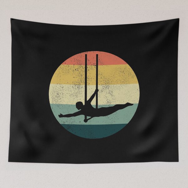 Item preview, Flying Trapeze Artist Circus Gymnastics Vintage Retro designed and sold by CuteDesigns1.