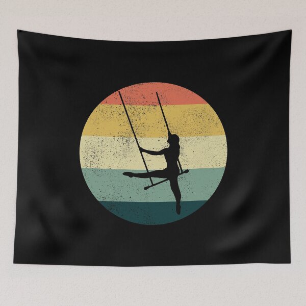 Item preview, Flying Trapeze Artist Circus Gymnastics Vintage Retro designed and sold by CuteDesigns1.