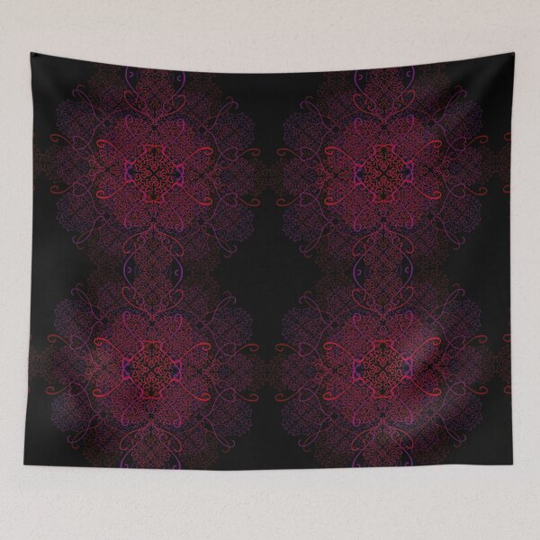 Item preview, Lover Hearts Layered Paisley Pattern  designed and sold by that5280lady.
