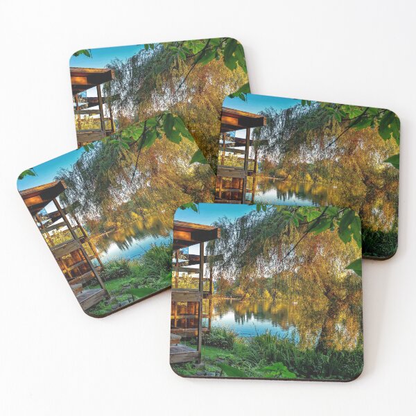 Item preview, Lonely small house in the forest by the lake in  designed and sold by AlexLyubar.