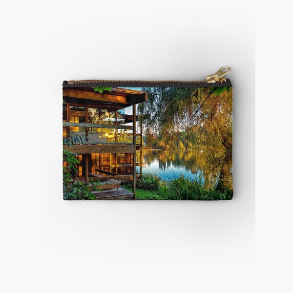 Item preview, Lonely small house in the forest by the lake in  designed and sold by AlexLyubar.