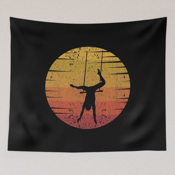 Item preview, Flying Trapeze Artist Circus Gymnastics Vintage Retro designed and sold by CuteDesigns1.