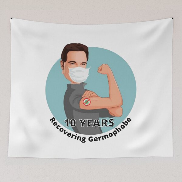 Item preview, Puddy Recovering Germophobe 10 years  designed and sold by Tassie-Tiger.