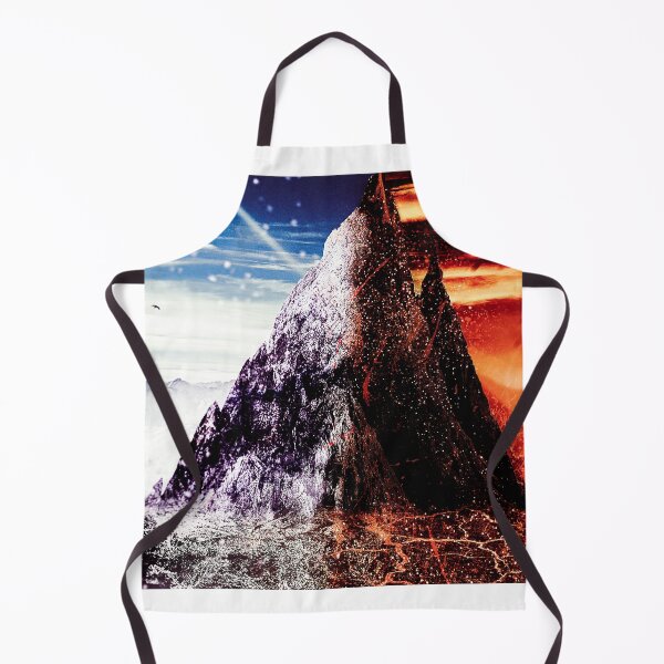Item preview, Freezing and Blazing Mountain:Surreal, Heaven-Hell Vibes , Surrealistic, Surrealism designed and sold by MAEffects.