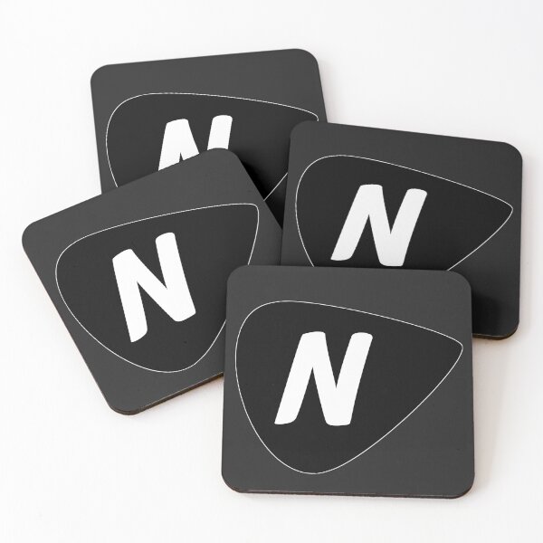 Item preview, N monogram custom name personalized letter font initials deco for artists and musicians! designed and sold by Popular-Gifts.
