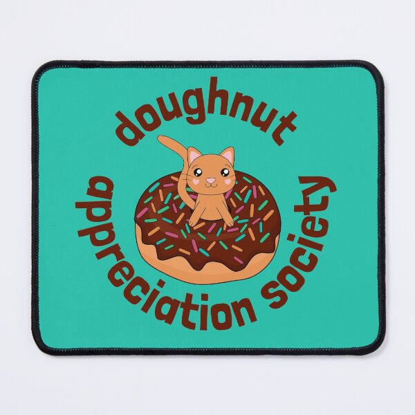Item preview, Doughnut Appreciation Society Kawaii Cat Chocolate designed and sold by cashewdays.