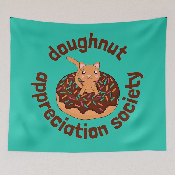 Item preview, Doughnut Appreciation Society Kawaii Cat Chocolate designed and sold by cashewdays.