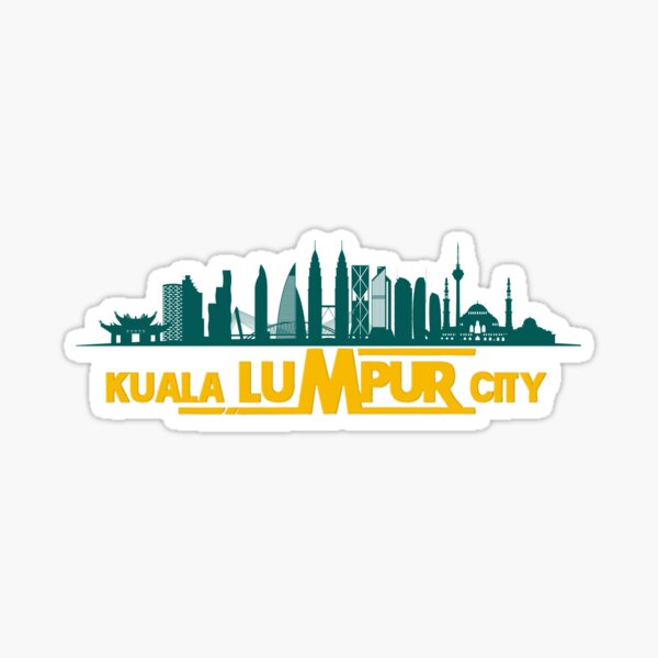 Kuala Lumpur City Of Malaysia Sticker For Sale By Shahrone Redbubble