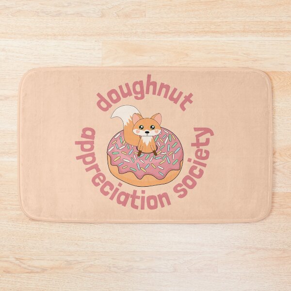 Item preview, Doughnut Appreciation Society Kawaii Fox Raspberry designed and sold by cashewdays.