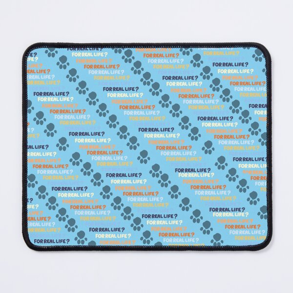 Item preview, For Real Life Bluey Paw Print on Light Blue designed and sold by LawsonFabrics.