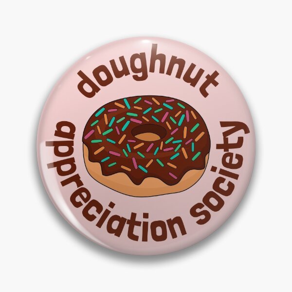 Item preview, Doughnut Appreciation Society Chocolate designed and sold by cashewdays.
