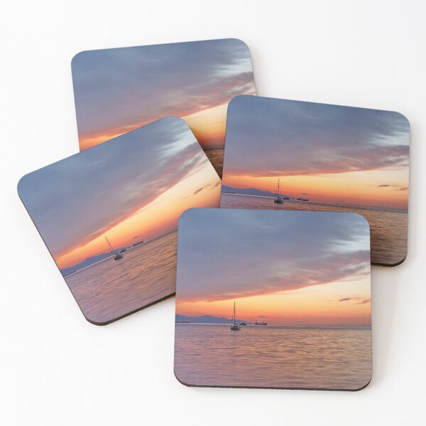 Item preview, Sunset over the bay designed and sold by AlexLyubar.