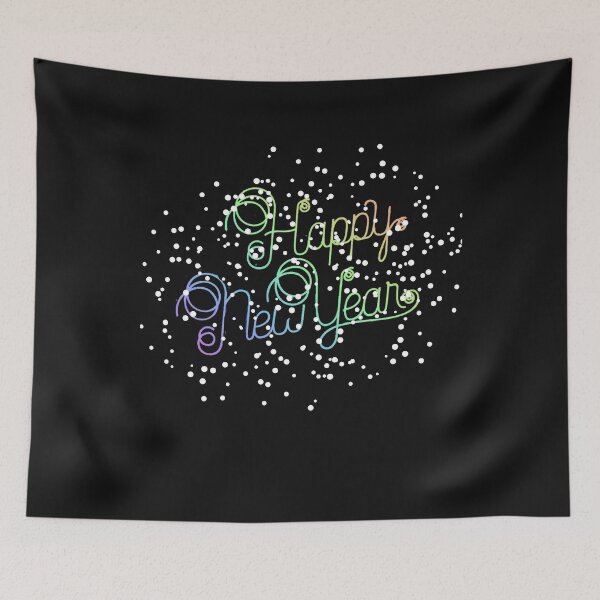 Item preview, Happy New Year In The Snow designed and sold by janice56.