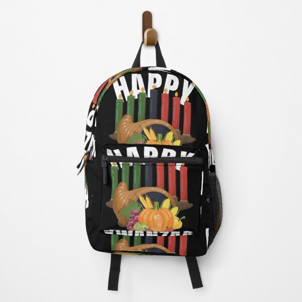 Item preview, Happy Kwanzaa Kinara Candles Food Horn African American Holiday designed and sold by GravitiTees.