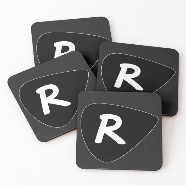 Item preview, R monogram custom name personalized letter font initials deco for artists and musicians! designed and sold by Popular-Gifts.