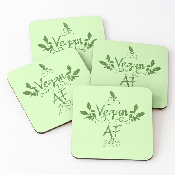 Item preview, Vegan AF designed and sold by MindfulMeta.