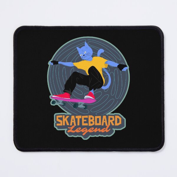 Item preview, Skateboard Legend. Funny Skater Cat Skateboard Legend. designed and sold by PrintNJoy.